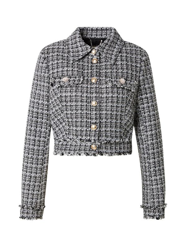 GUESS GUESS Prijelazna jakna 'DAPHNEE'  crna / bijela