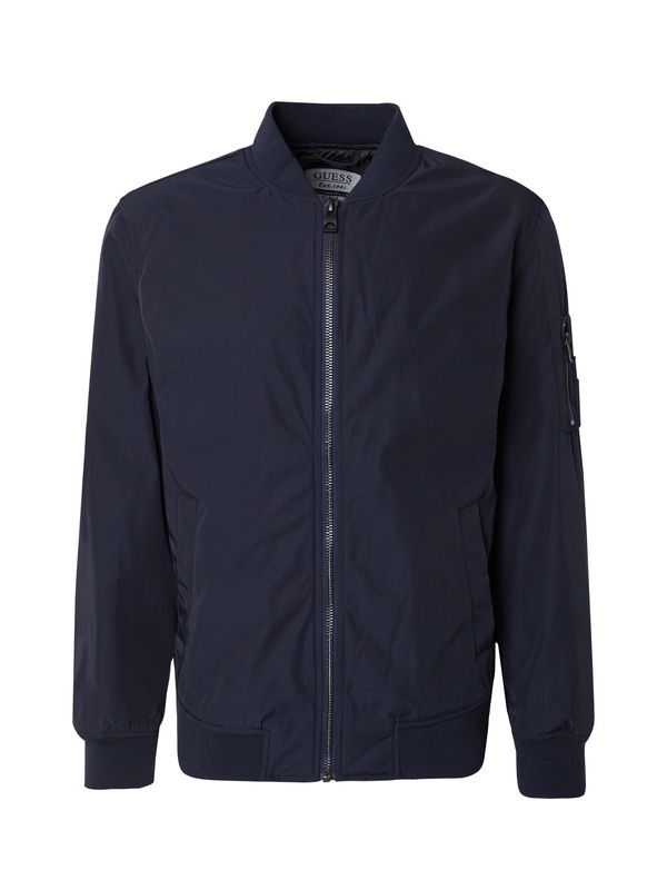 GUESS GUESS Prijelazna jakna  morsko plava