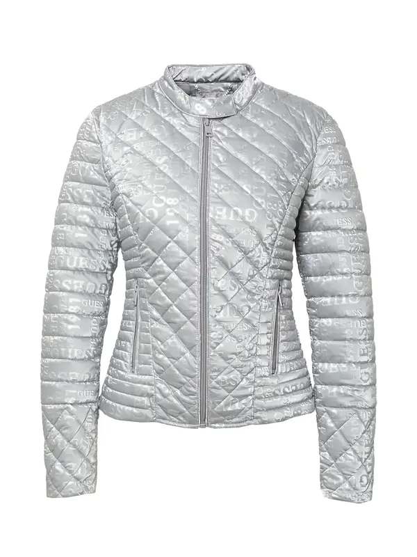 GUESS GUESS Prijelazna jakna 'New Vona'  srebro