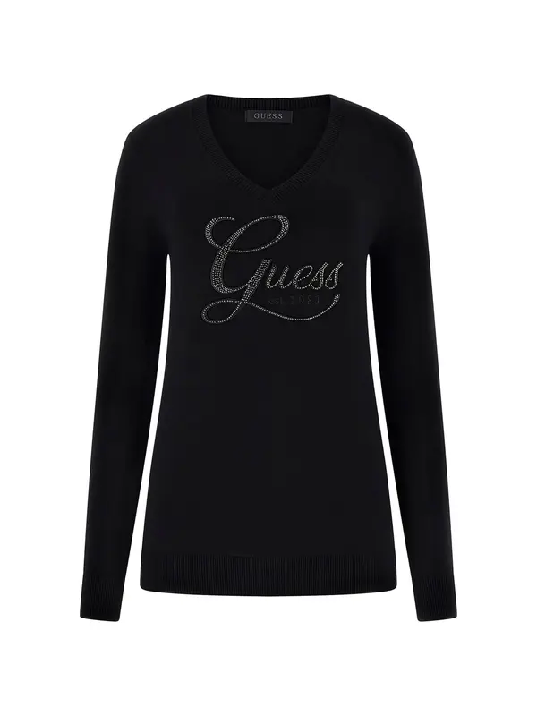 GUESS GUESS Pulover 'STEPHANIE'  crna