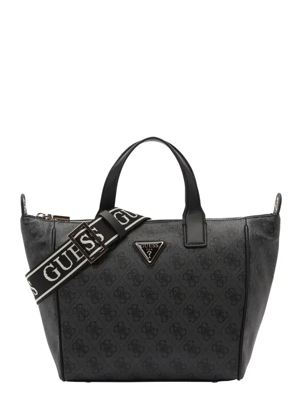 GUESS GUESS Ručna torbica 'Follie'  siva / crna