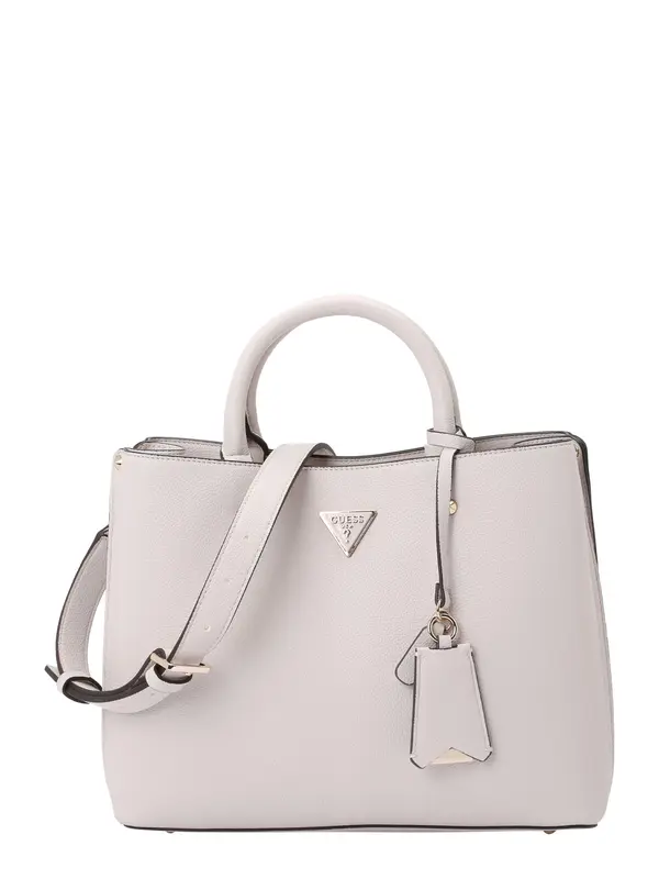 GUESS GUESS Ručna torbica 'MERIDIAN II GIRLFRIEND SATCHEL'  boja slonovače / zlatna