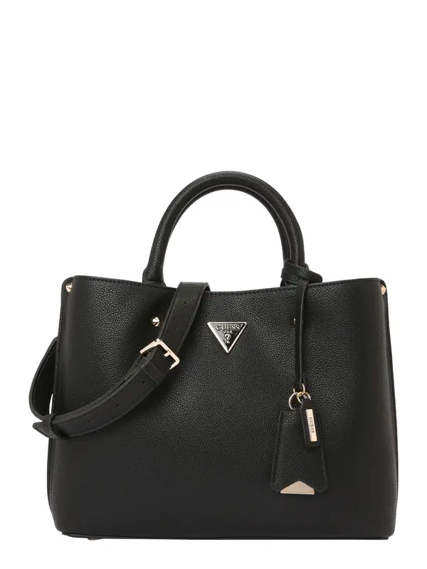 GUESS GUESS Ručna torbica 'MERIDIAN II GIRLFRIEND SATCHEL'  crna
