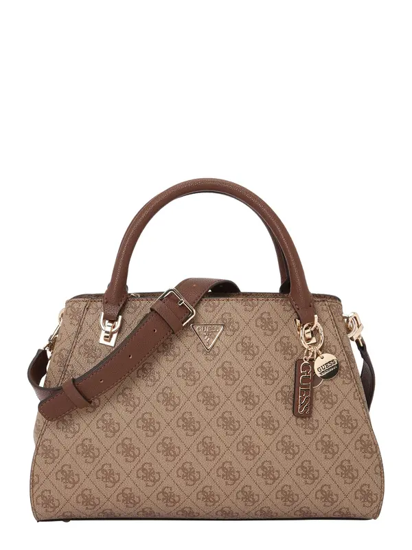 GUESS GUESS Ručna torbica 'NOELLE II LUXURY SATCHEL'  smeđa / cappuccino