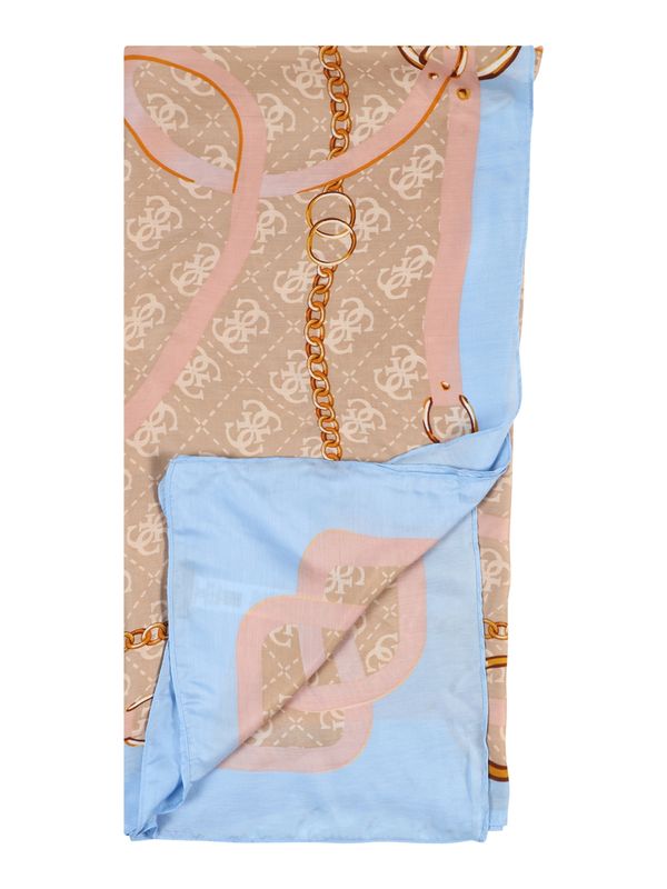 GUESS GUESS Ručnik  bež / svijetloplava / breskva