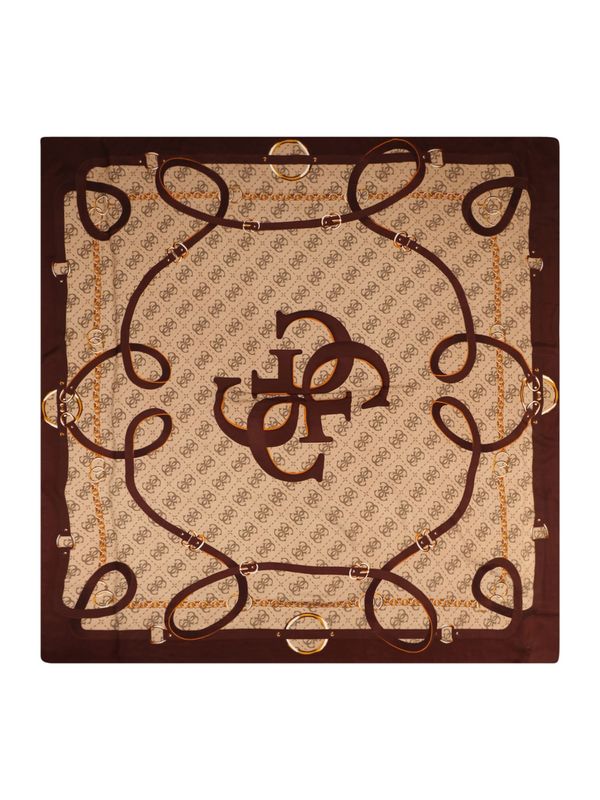 GUESS GUESS Ručnik  karamela / čokolada / cappuccino / narančasto žuta