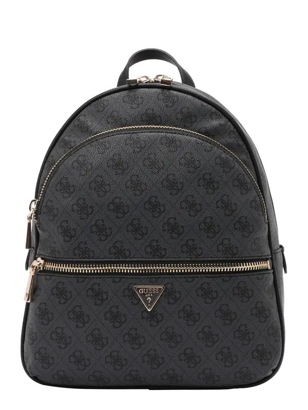 GUESS GUESS Ruksak 'MANHATTAN II LARGE BACKPACK'  bazalt siva / crna