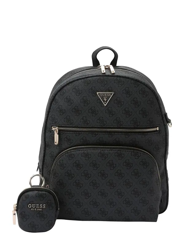 GUESS GUESS Ruksak 'POWER PLAY II LRG TECH BCKPCK'  antracit siva / crna