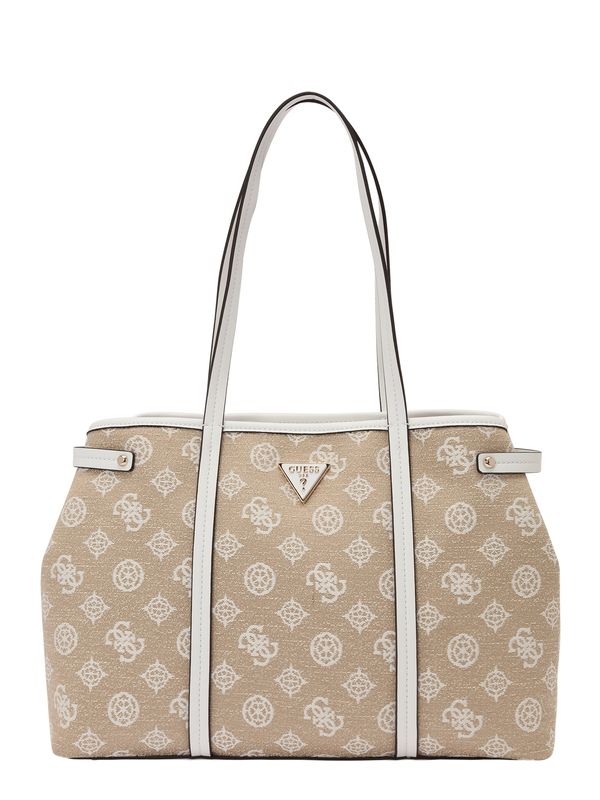 GUESS GUESS Shopper torba 'BEYZA'  boja devine dlake (camel) / bijela