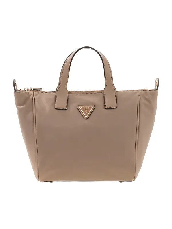 GUESS GUESS Shopper torba 'Follie Chit Chat'  boja pijeska