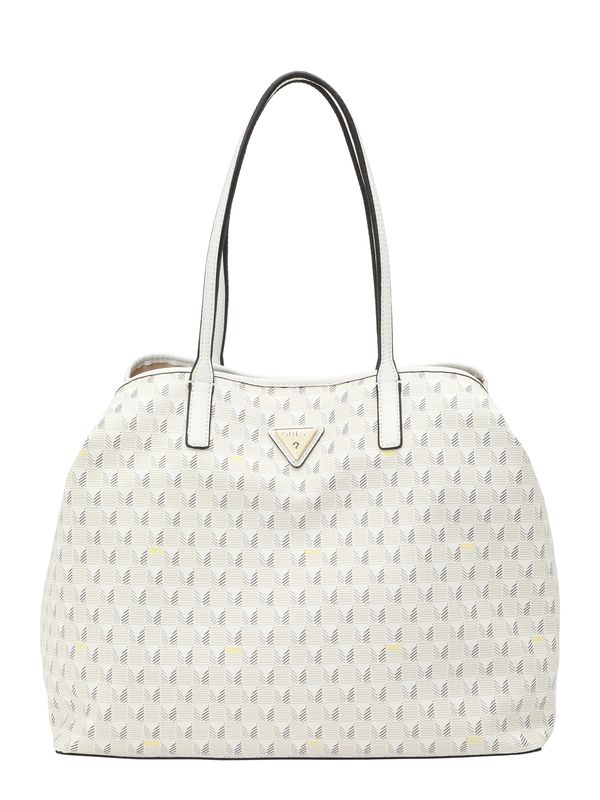 GUESS GUESS Shopper torba 'G WAVE'  žuta / svijetlosiva / tamo siva