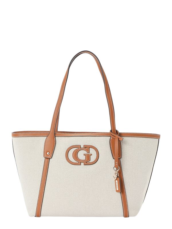 GUESS GUESS Shopper torba 'SEBINA'  smeđa / bijela