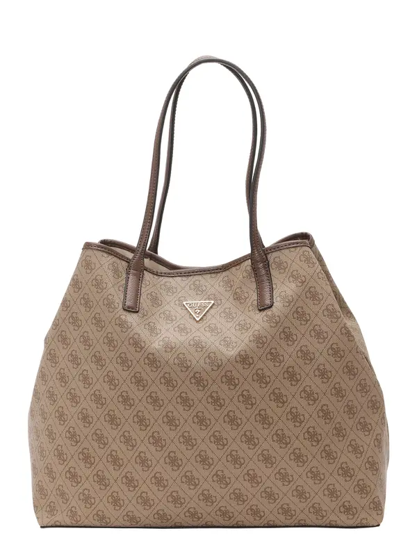 GUESS GUESS Shopper torba 'Victtoria'  čokolada / moka smeđa