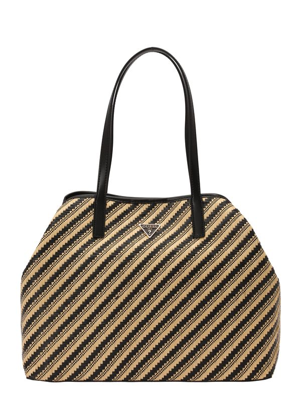GUESS GUESS Shopper torba 'VIKKY II'  cappuccino / zlatna / crna
