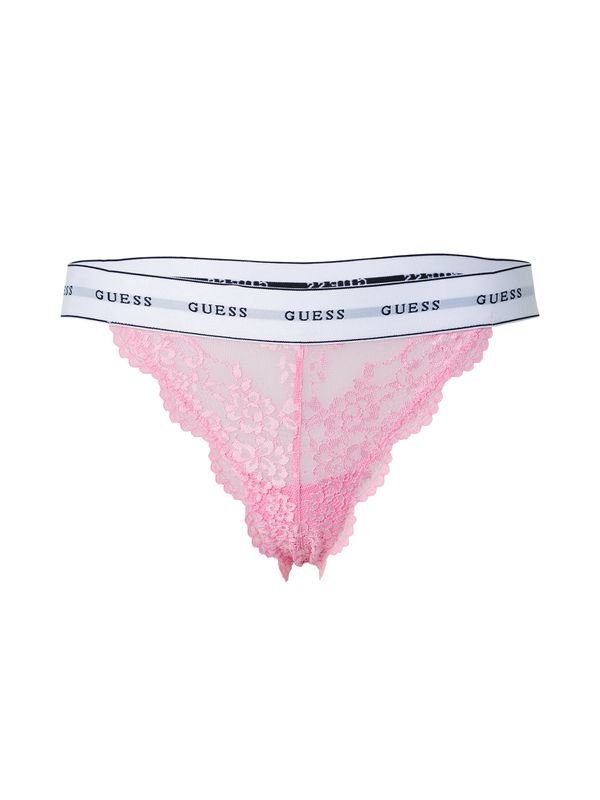 GUESS GUESS Slip 'BELLE'  roza / crna / prljavo bijela