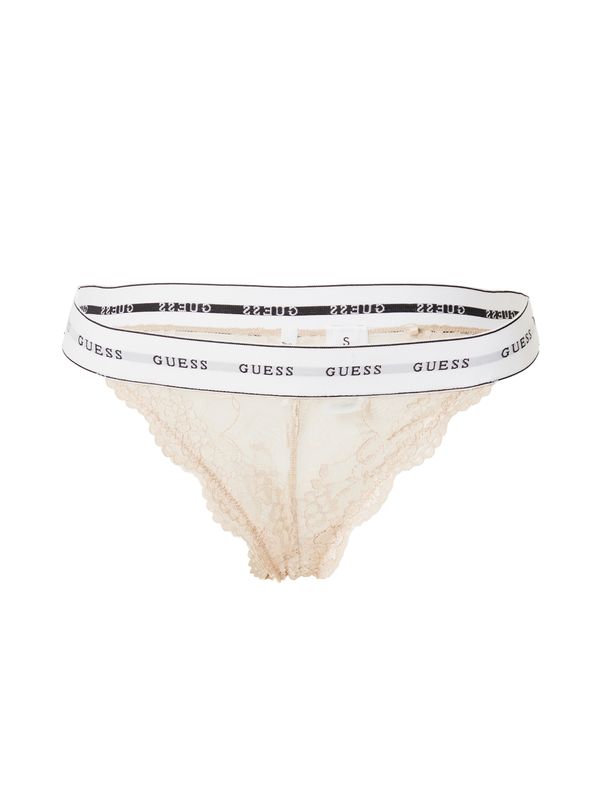 GUESS GUESS Slip  bež / crna / bijela