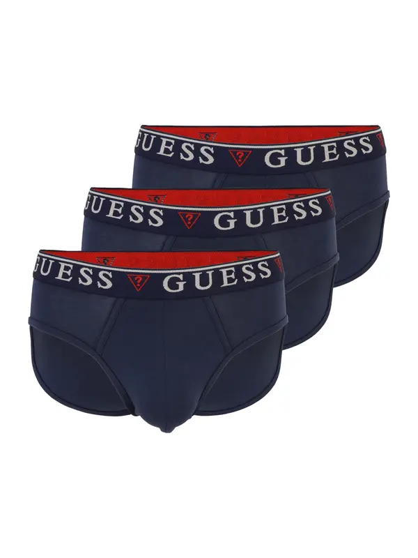 GUESS GUESS Slip 'BRIAN HERO'  tamno plava / crvena / bijela