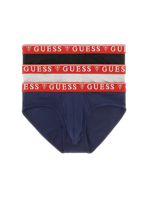 GUESS GUESS Slip 'BRIAN HERO'  tamno plava / siva melange / crvena / crna