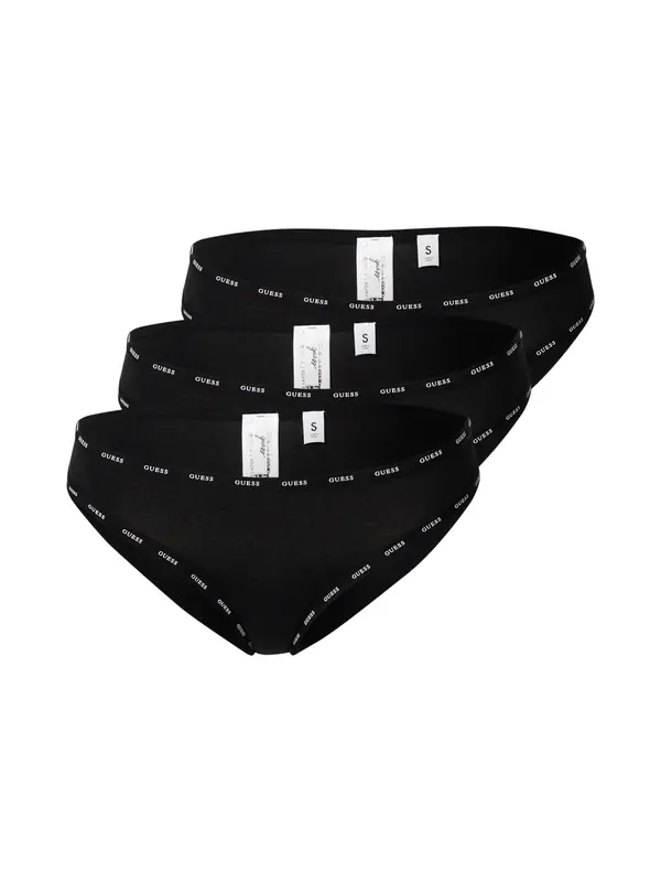 GUESS GUESS Slip  crna / bijela