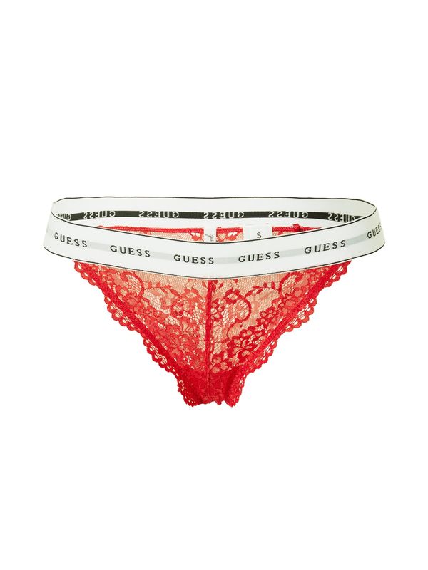 GUESS GUESS Slip  crvena / crna / bijela