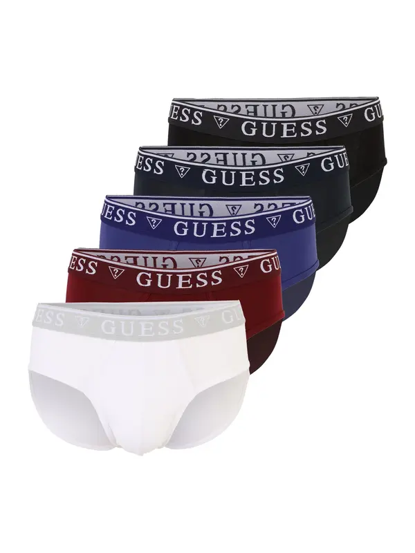 GUESS GUESS Slip  plava / noćno plava / tamno crvena / crna / bijela