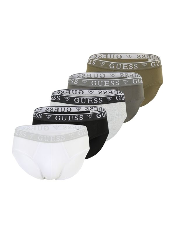 GUESS GUESS Slip  siva / maslinasta / crna / bijela