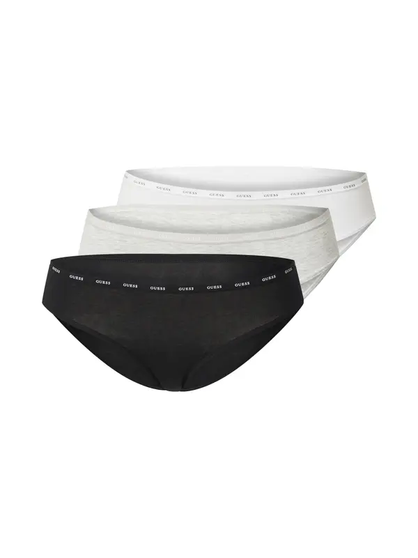 GUESS GUESS Slip  siva melange / crna / bijela