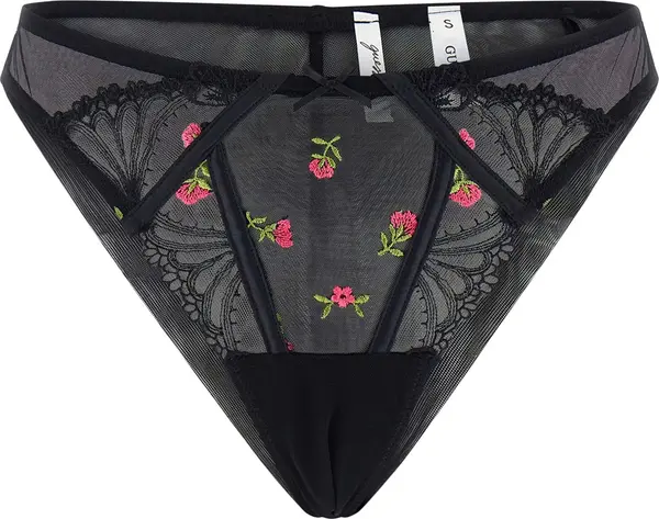 GUESS GUESS Slip 'VIVIAN'  kivi zelena / svijetloroza / crna