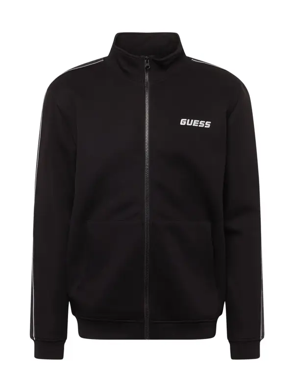 GUESS GUESS Sportska sweater majica 'Mickey'  crna / bijela