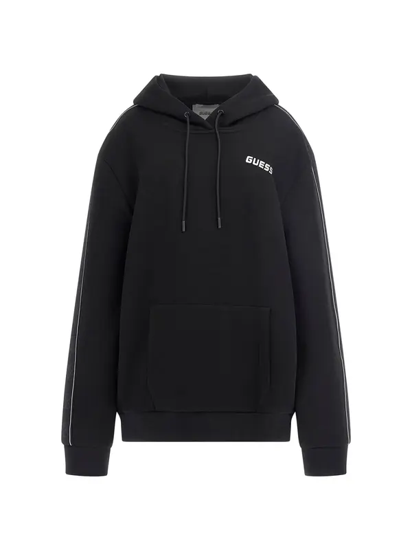 GUESS GUESS Sportska sweater majica 'Mickey'  crna / bijela