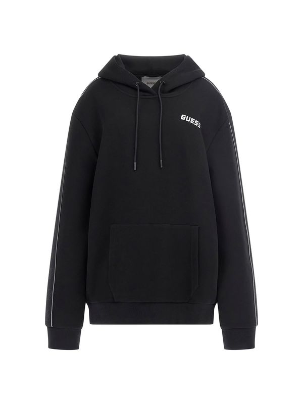 GUESS GUESS Sportska sweater majica 'Mickey'  crna / bijela