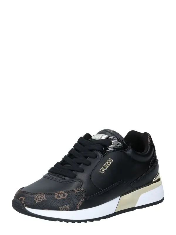 GUESS GUESS Sportske cipele  smeđa / zlatna / crna