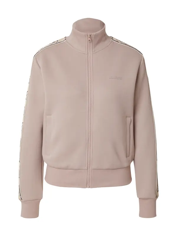 GUESS GUESS Sportski gornji dio trenirke 'BRITNEY'  bež / taupe siva / crna / bijela