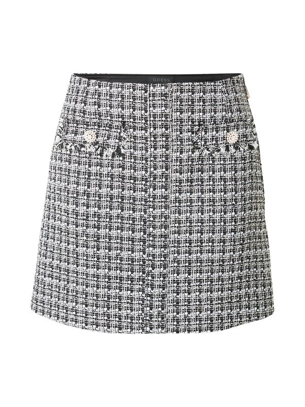 GUESS GUESS Suknja 'DAPHNEE'  crna / bijela