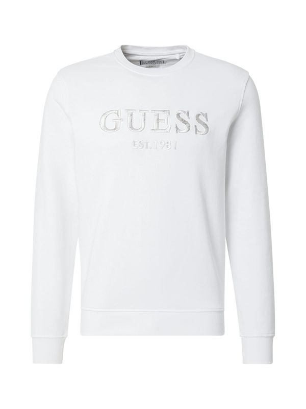 GUESS GUESS Sweater majica 'BEAU'  bijela