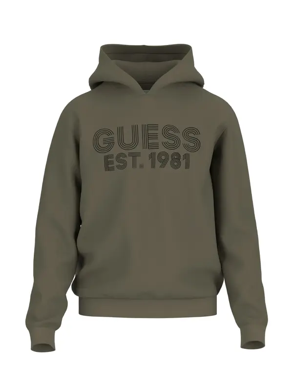 GUESS GUESS Sweater majica 'BEAU'  kaki