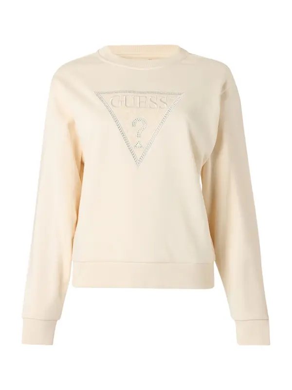 GUESS GUESS Sweater majica  boja pijeska