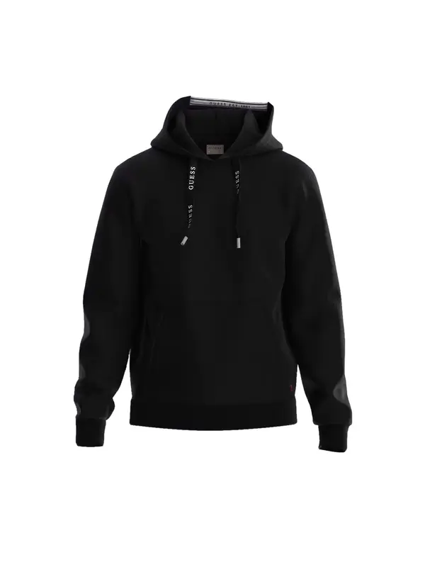 GUESS GUESS Sweater majica 'Christian'  crna