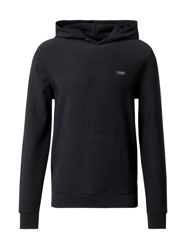 GUESS GUESS Sweater majica  crna / bijela