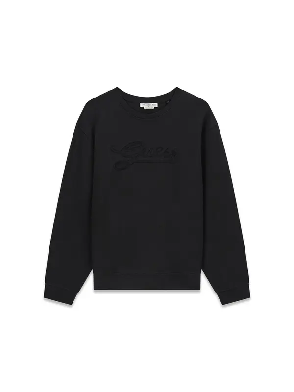 GUESS GUESS Sweater majica  crna