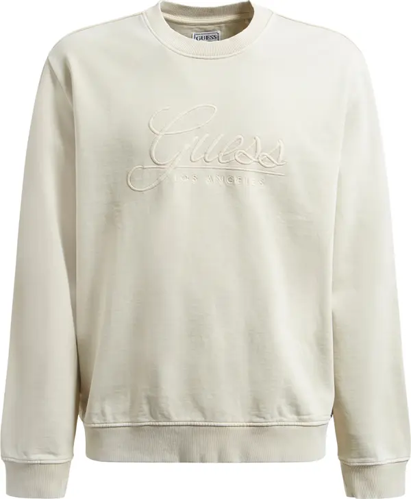 GUESS GUESS Sweater majica 'Melvyn'  bež