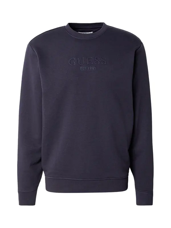 GUESS GUESS Sweater majica  morsko plava