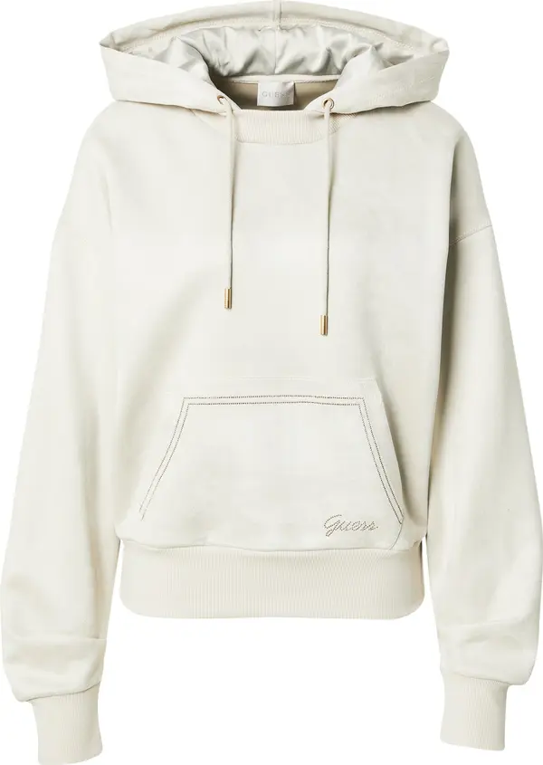 GUESS GUESS Sweater majica 'SCUBA'  boja pijeska