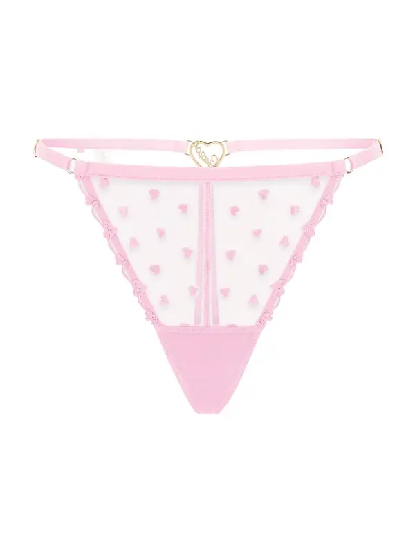 GUESS GUESS Tanga gaćice 'Claire'  prljavo roza