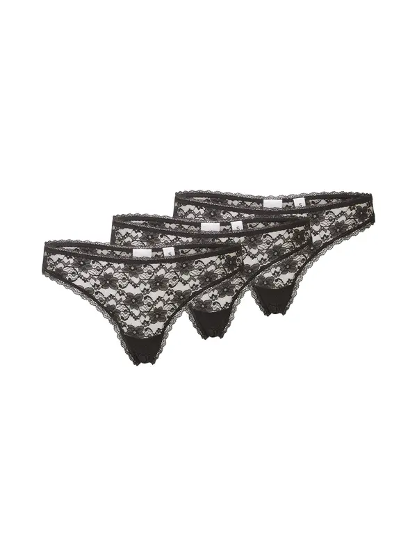 GUESS GUESS Tanga gaćice  crna