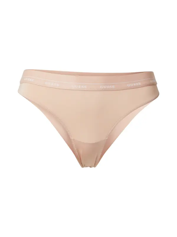 GUESS GUESS Tanga gaćice 'JANE'  nude / bijela