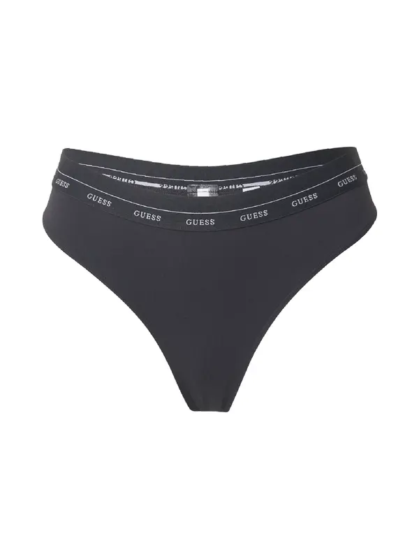 GUESS GUESS Tanga gaćice 'MATILDE'  crna / bijela