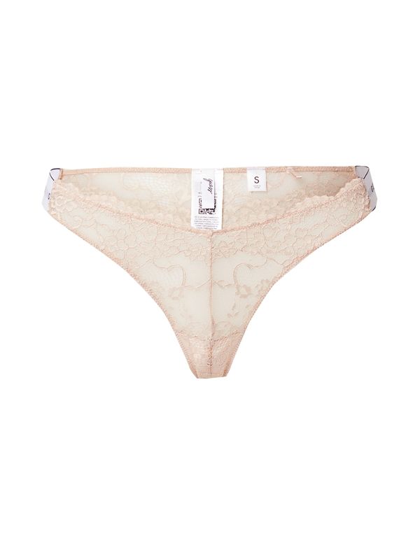 GUESS GUESS Tanga gaćice  siva / sivkasto ljubičasta (mauve) / crna / bijela