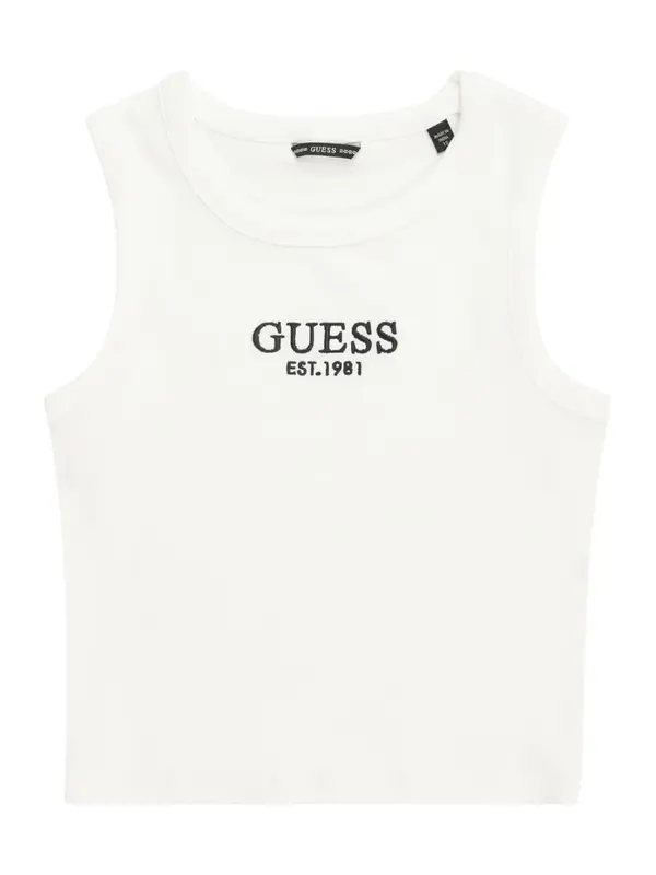 GUESS GUESS Top  crna / bijela