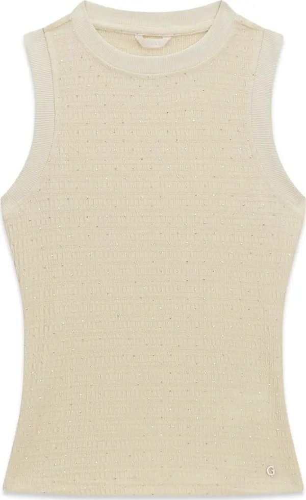 GUESS GUESS Top 'FRANCINE'  vuneno bijela